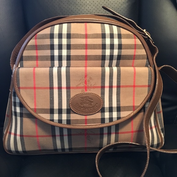 Burberry Bags Vintage Burberry Shoulder Bag Poshmark